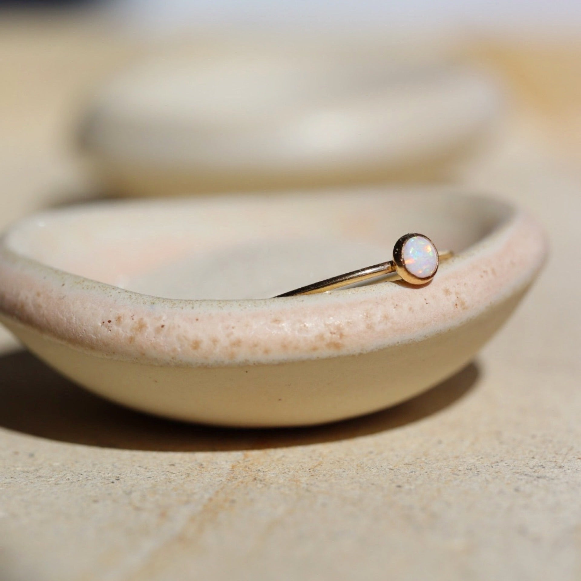 Gold filled opal ring hotsell