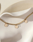 Meet the Modern Muse Initial Necklace in 14k Gold Fill. Personalize your necklace to fit you.