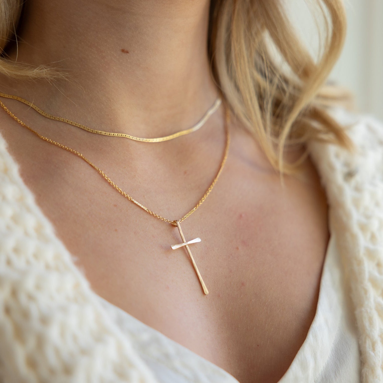 Grace Cross Necklace – Token Jewelry
