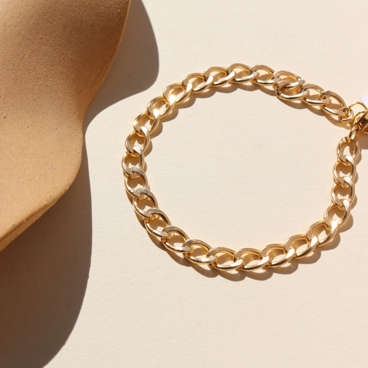 ★最終値下★luijewelry【twinkle chain bracelet】 The Showstopper Link Bracelet/Anklet - Gold Plated - Oak & Luna