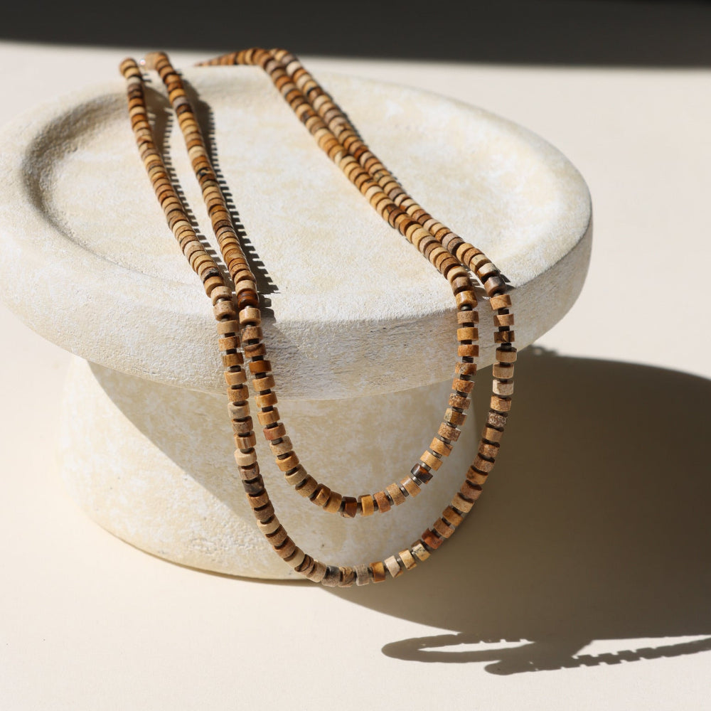Dune Beaded Necklace