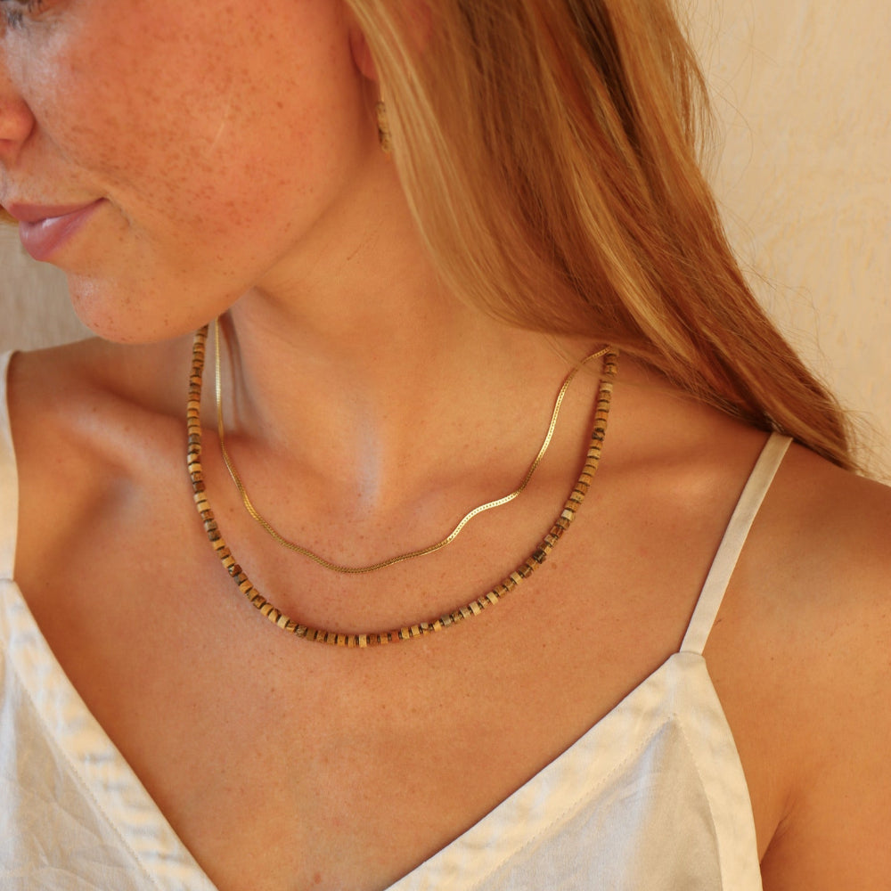 Dune Beaded Necklace