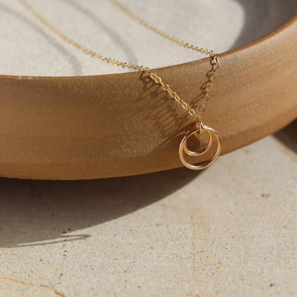 Eclipse Necklace - Necklace - Token Jewelry - Eau Claire Jewelry Store - Local Jewelry - Jewelry Gift - Women's Fashion - Handmade jewelry - Sterling Silver Jewelry - Gold filled jewelry - Jewelry store near me