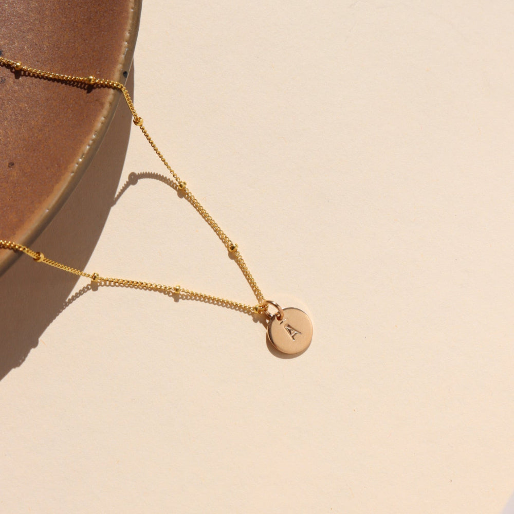 Extra Small Monogram Disc Add-On (1/4")