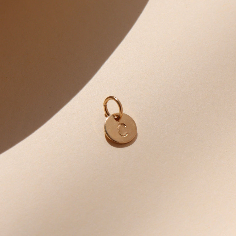Extra Small Monogram Disc Add-On (1/4")