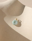Jade Donut Charm