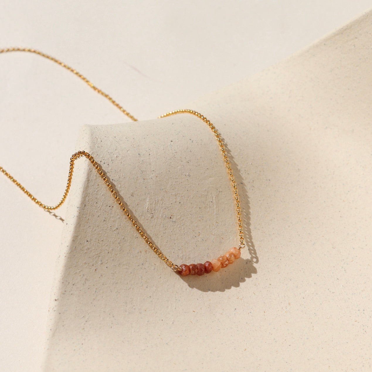 Imperial Topaz Necklace