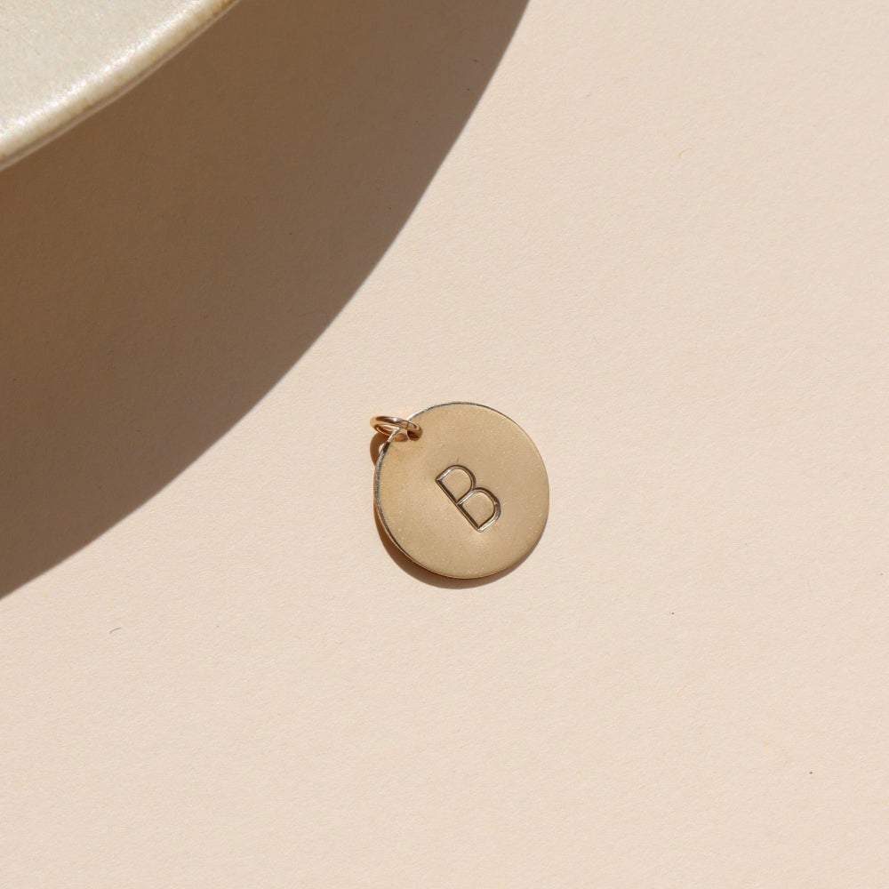 Large Monogram Disc Add-On (5/8")