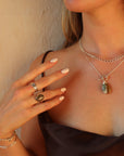 Leopard Jasper Ring