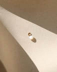 14k gold fill charm with mother of pearl heart bead