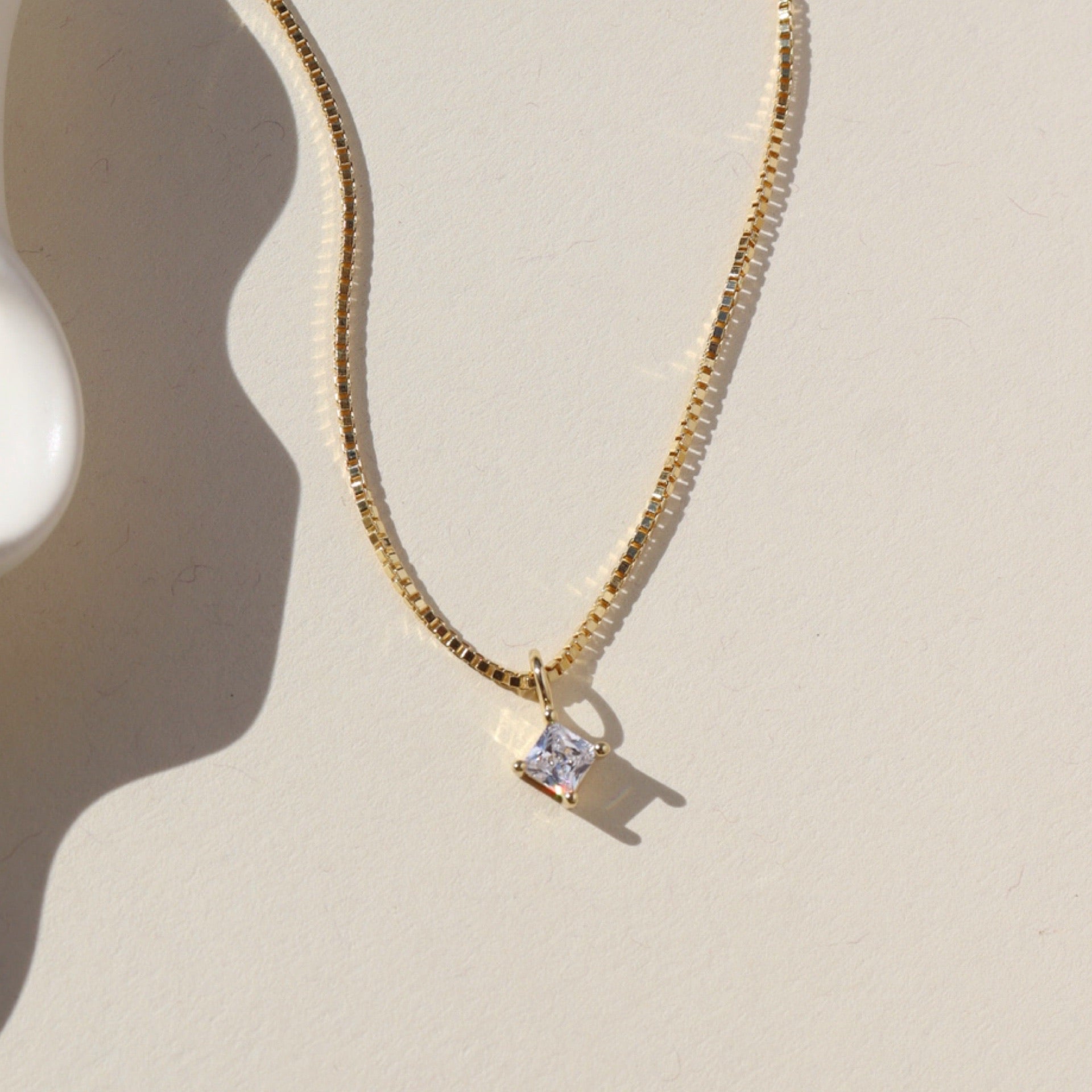 Quinn Necklace in 14k gold fill