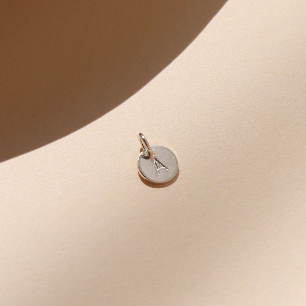 Extra Small Monogram Disc Add-On (1/4")