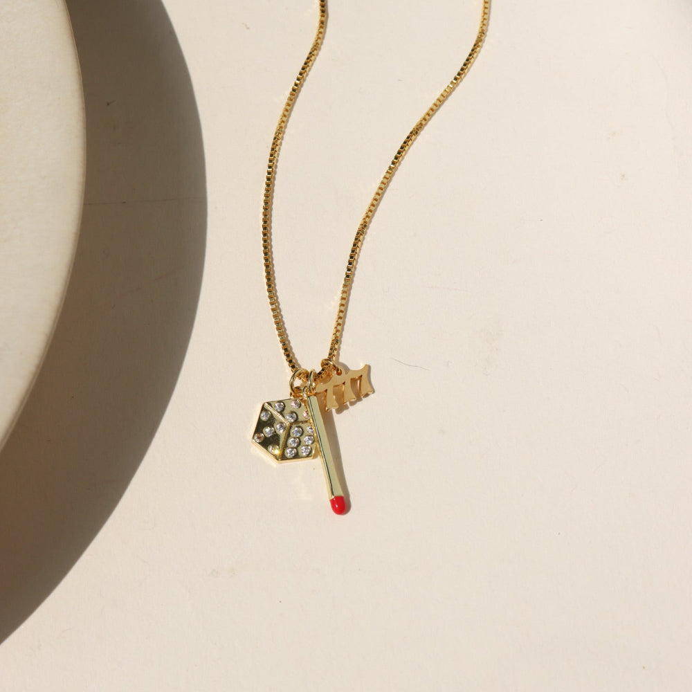 Lucky Girl Charm Necklace