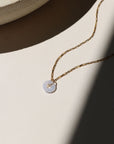 Full Circle Pendant - Chalcedony