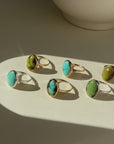 6 Turquoise Nomade Ring.
