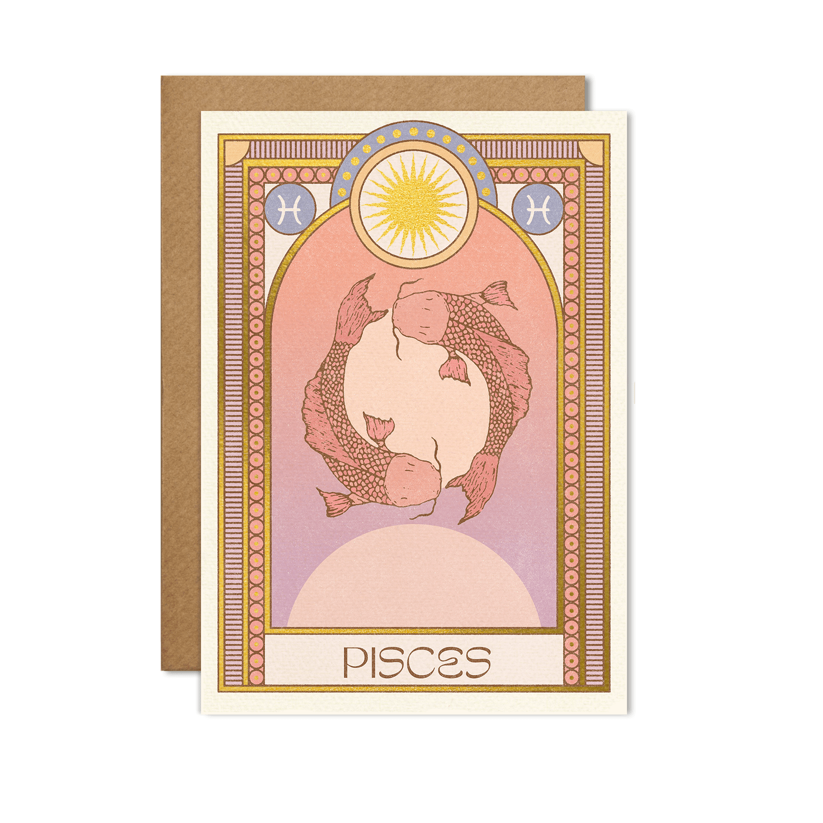 Pisces Zodiac Card – Token Jewelry