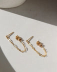 Sylvie Chain Studs