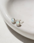 Petite Opal Studs