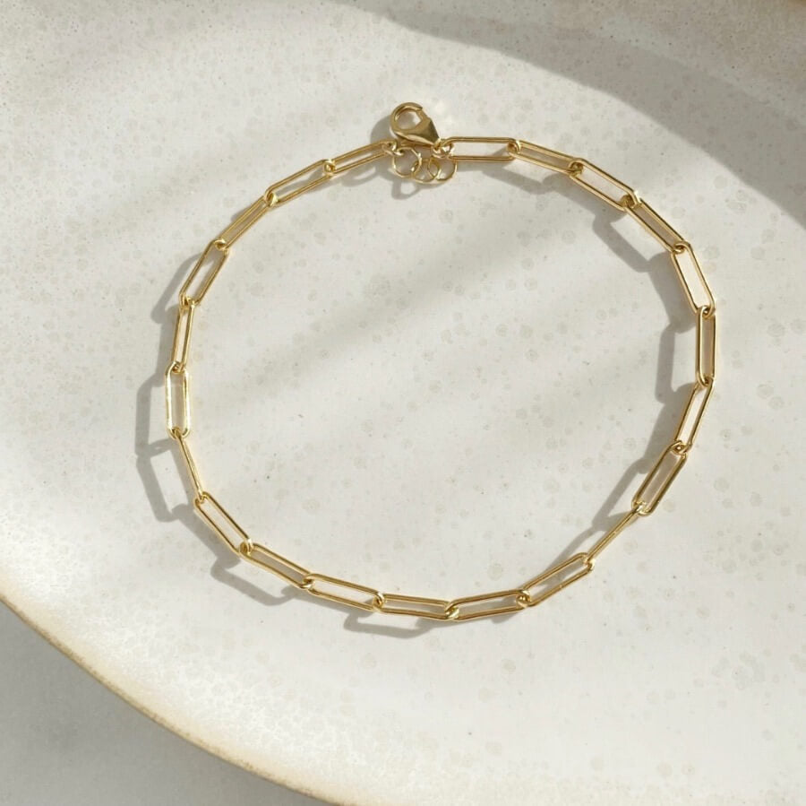 Chain Link Anklet - Token Jewelry