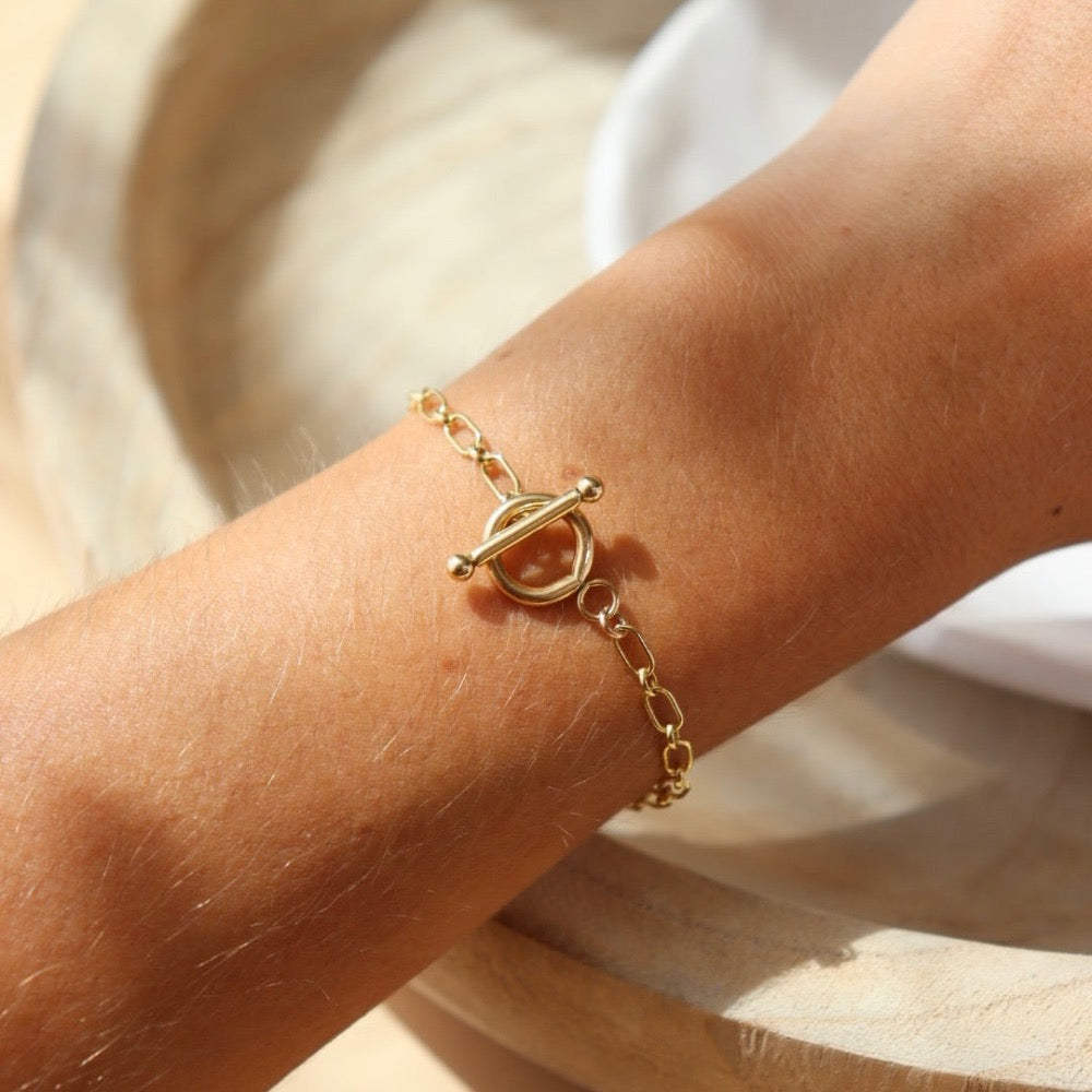 Brooklyn Toggle Bracelet Token Jewelry