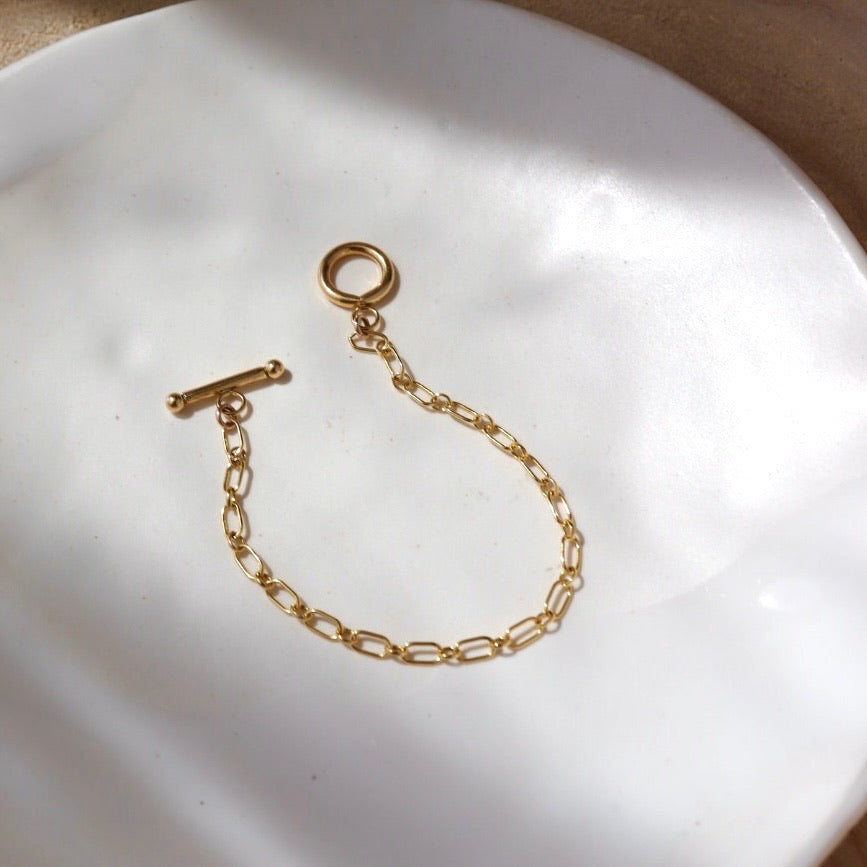 Brooklyn Toggle Bracelet Token Jewelry