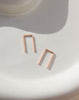 14k rose gold fill Mini Staples