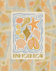 Find Your Flow - Vinyl Sticker