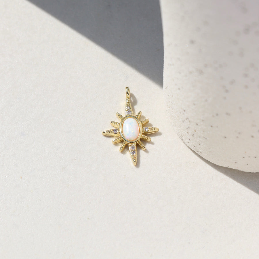 Opal Northern Star Charm