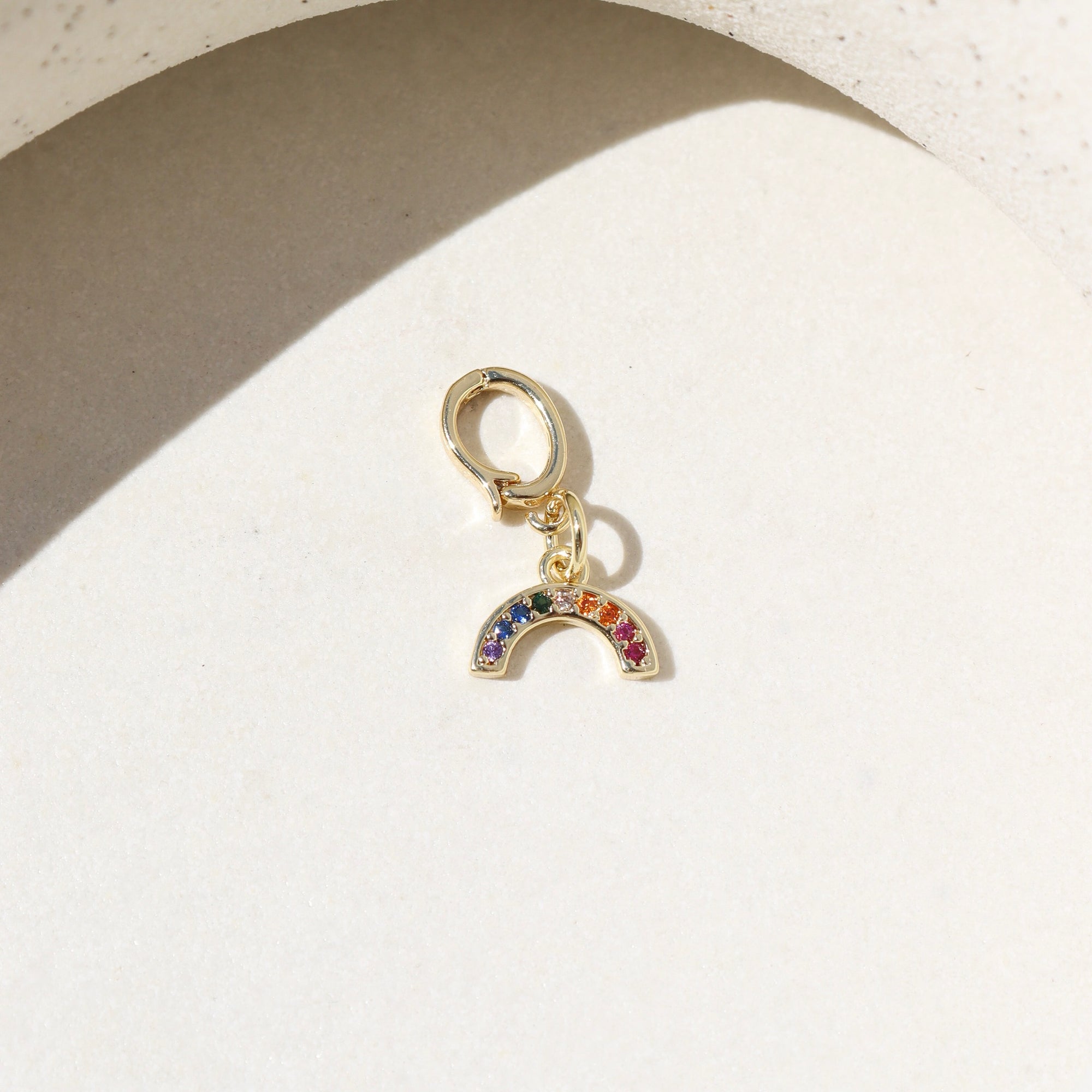 Multi Color Rainbow Charm