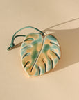 Monstera Ornament - Curious Clay