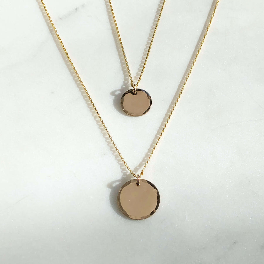 Coin Necklace - Token Jewelry - Eau Claire Jewelry Store - Local Jewelry - Jewelry Gift - Women's Fashion - Handmade jewelry - Sterling Silver Jewelry - Gold filled jewelry - Jewelry store near me