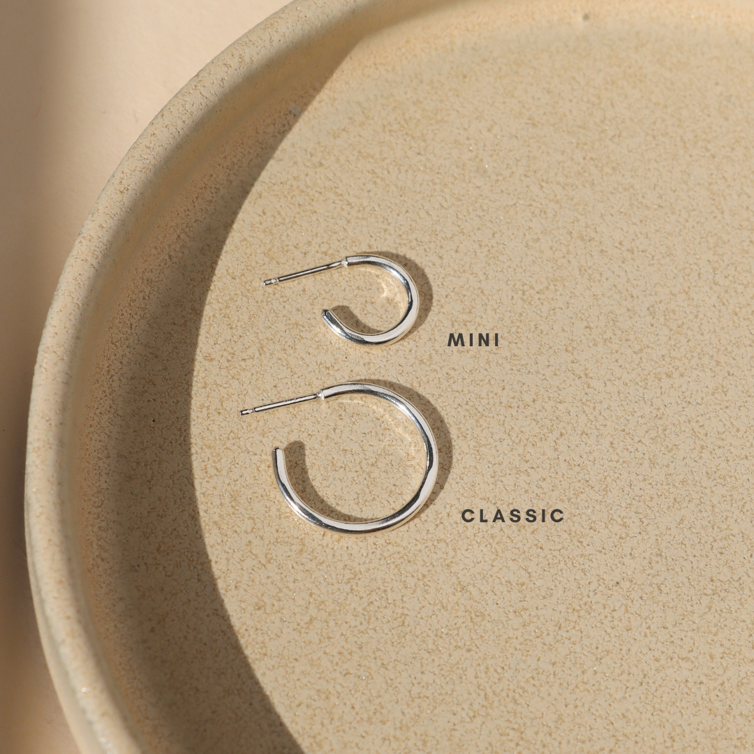 Fine Line Hoops - Classic