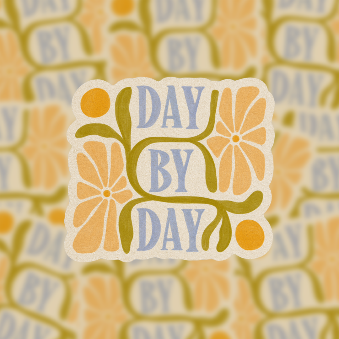 Day By Day - Vinyl Sticker