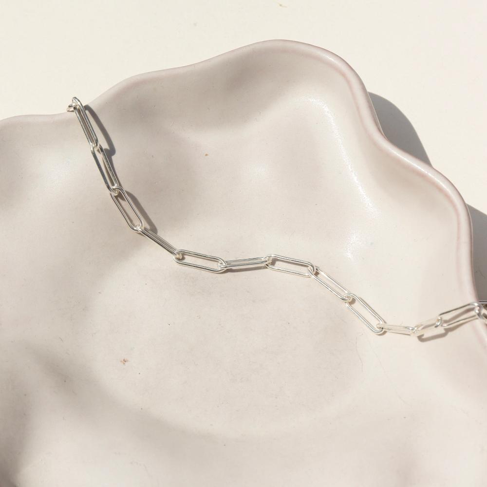 925 Sterling silver Chain Link Anklet