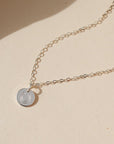 Horseshoe Disc Necklace