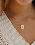 Anchored Monogram Necklace