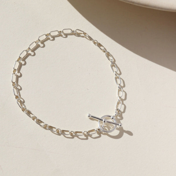Brooklyn Toggle Bracelet | Modern Toggle Bracelet | Token Jewelry