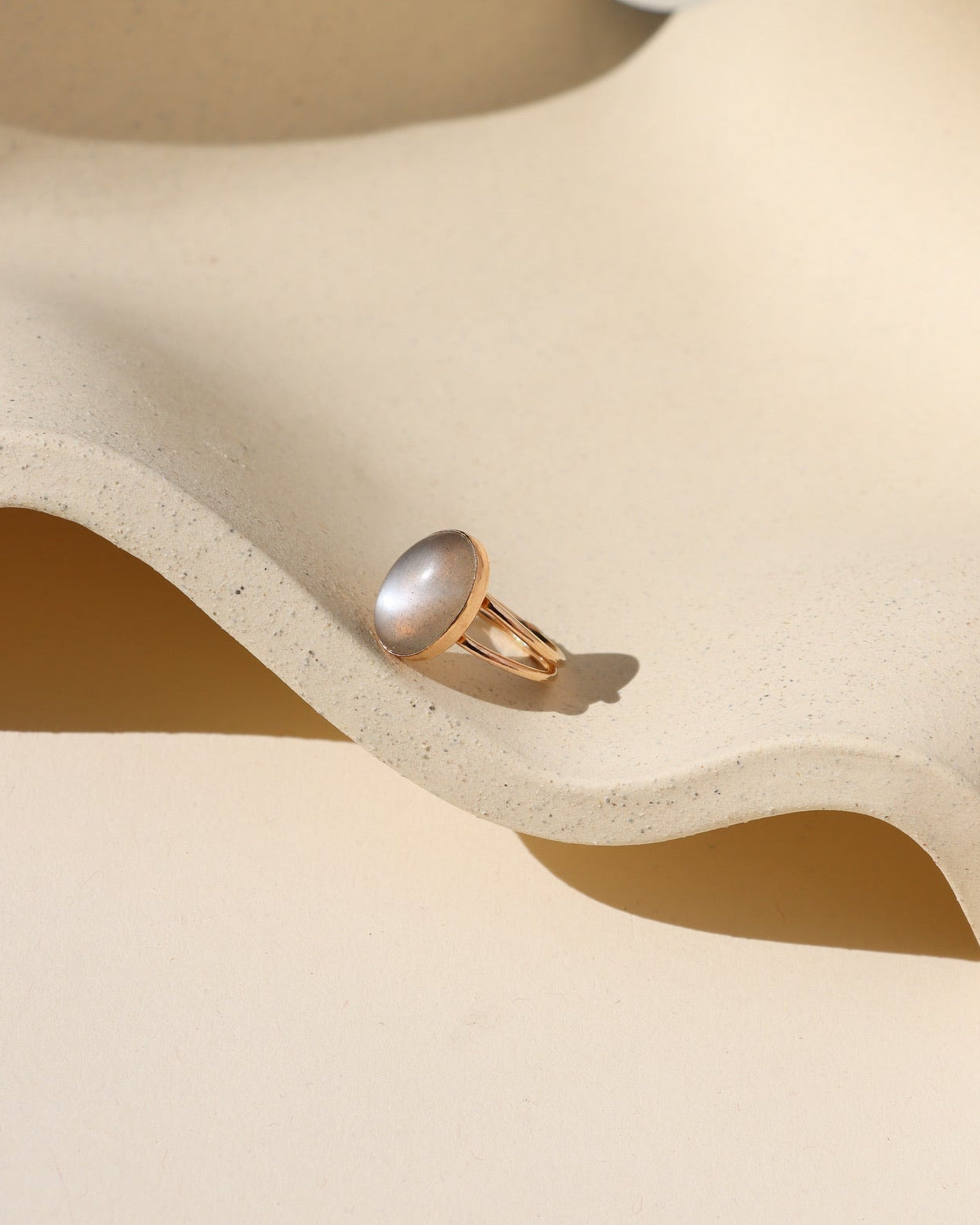 Ember Moonstone Ring