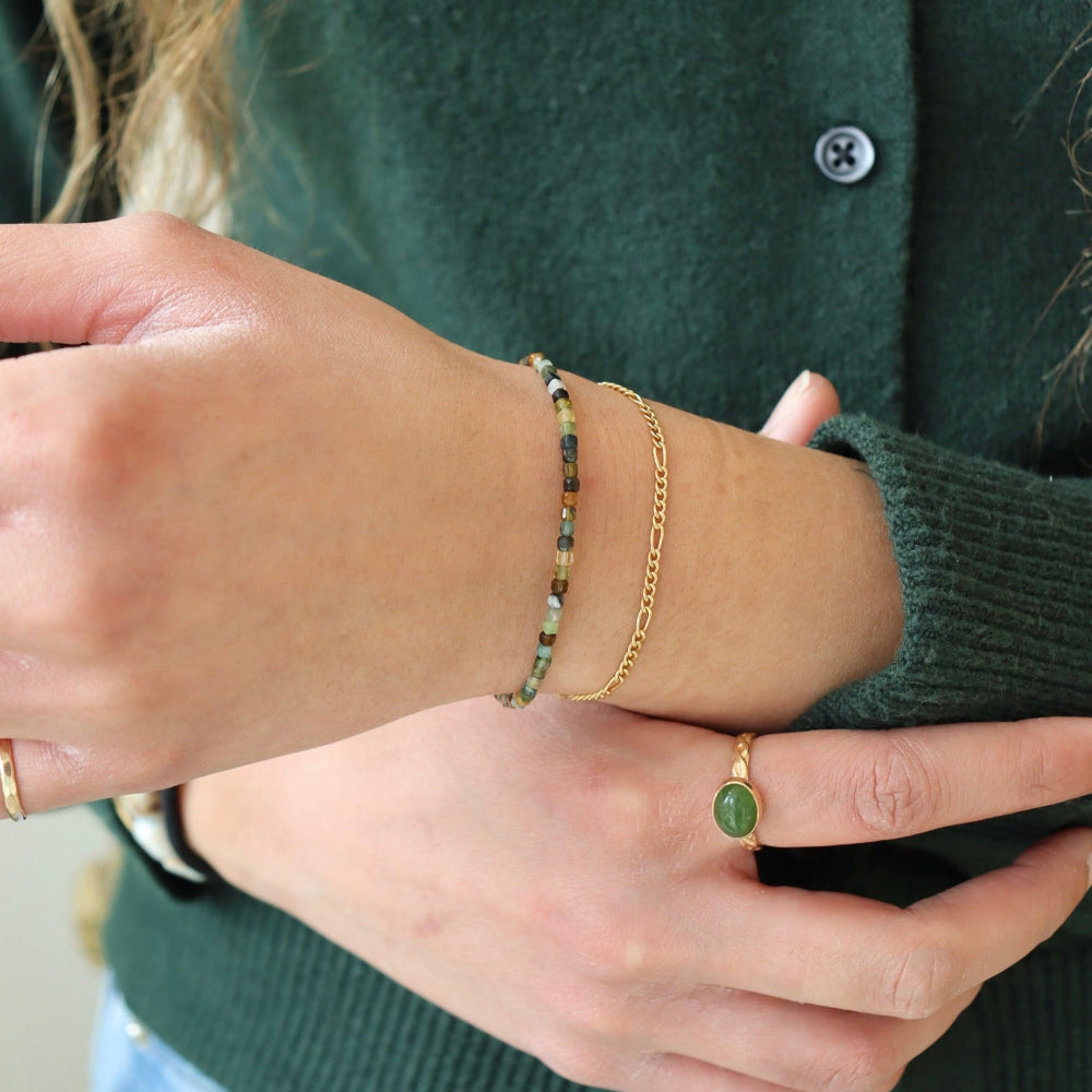 Green Tourmaline Bracelet