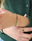 Green Tourmaline Bracelet