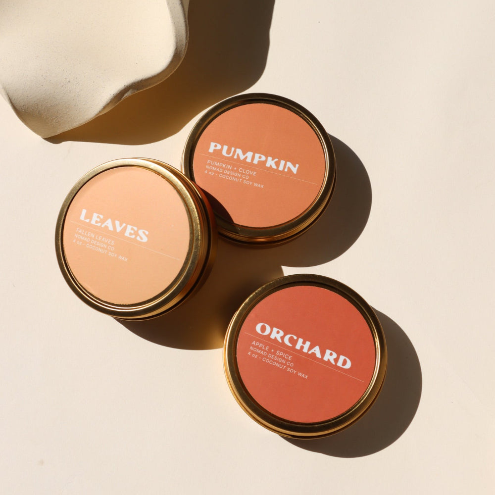 Seasonal Candles by Nomad Design Co