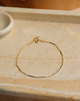 Sailor Anklet - Token Jewelry Sterling Silver or 14k Gold Fill. Token Jewelry, handmade, hypoallergenic and waterproof.