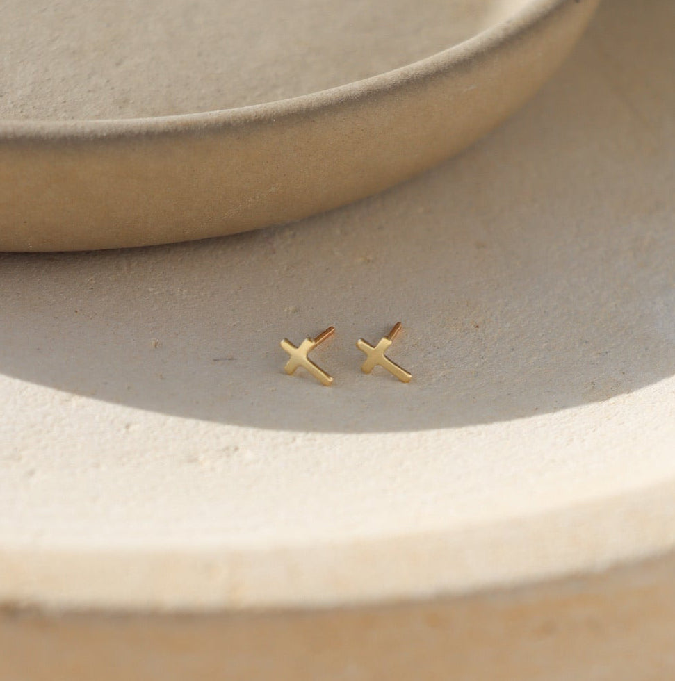 Cross Studs
