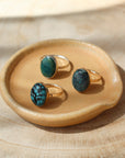 Turquoise Nomad Ring - Token Jewelry