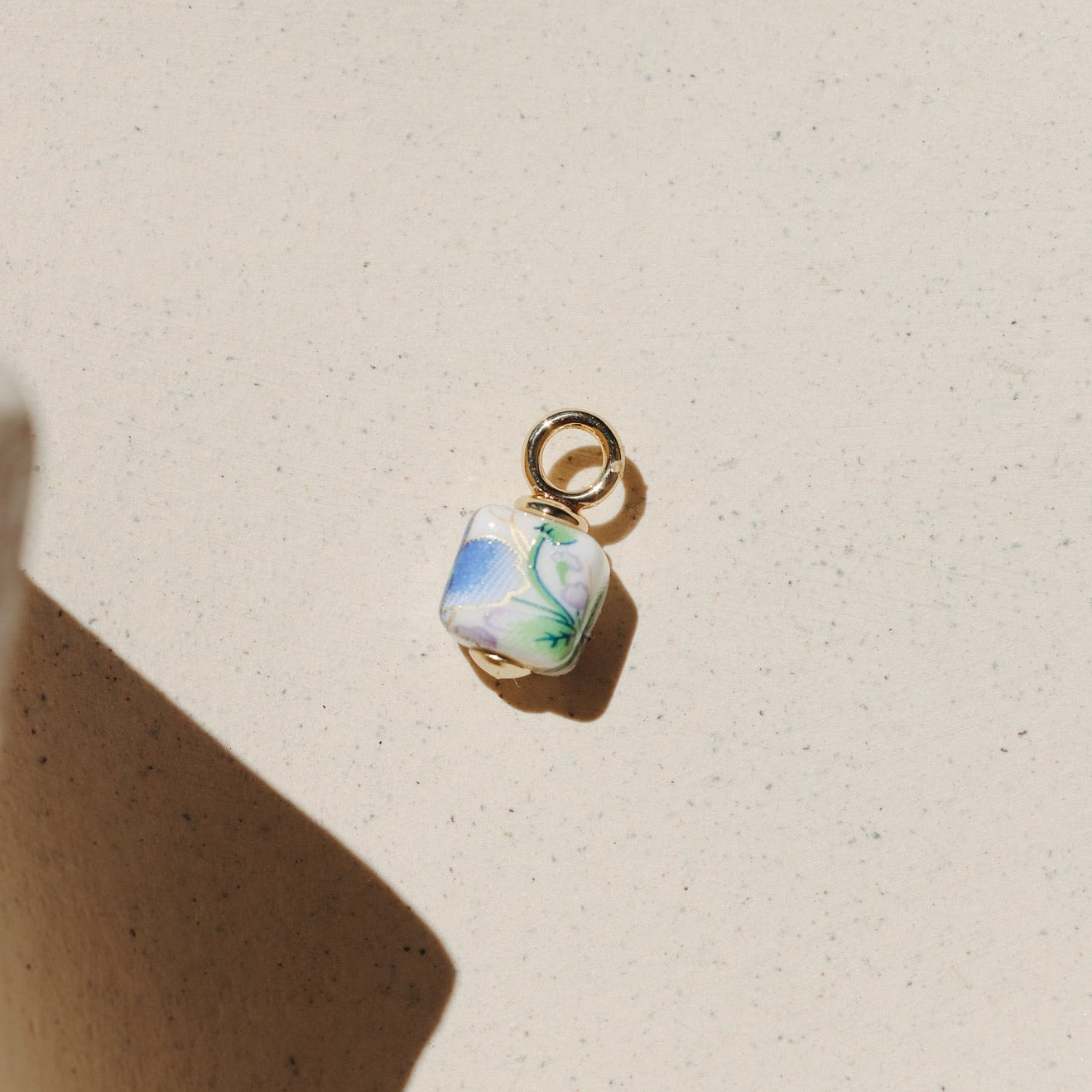 Cubed Flower Charm