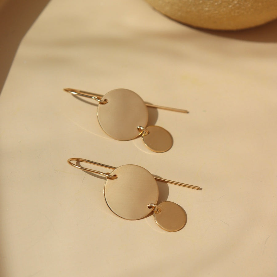 Sun + Moon Earrings