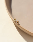 Petite Citrine Studs