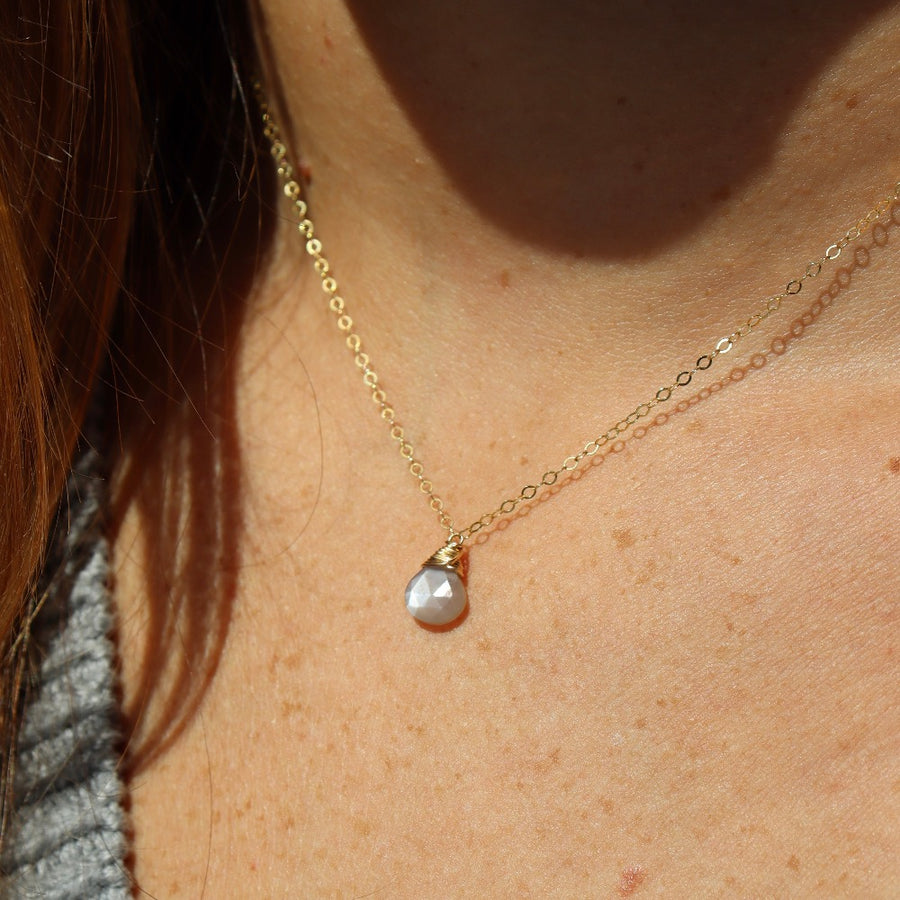 Mystic Moonstone Necklace - Token Jewelry