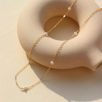 Pearl Halo Chain