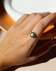 Labradorite Ring - Token Jewelry  Sterling Silver or 14k Gold Fill. Token Jewelry, handmade, hypoallergenic and waterproof.